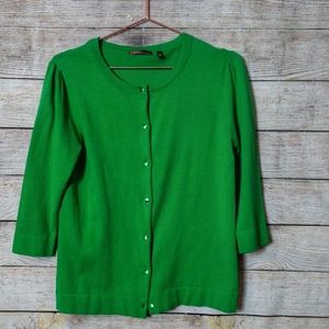 525 America  | 3/4 length sleeve cardigan